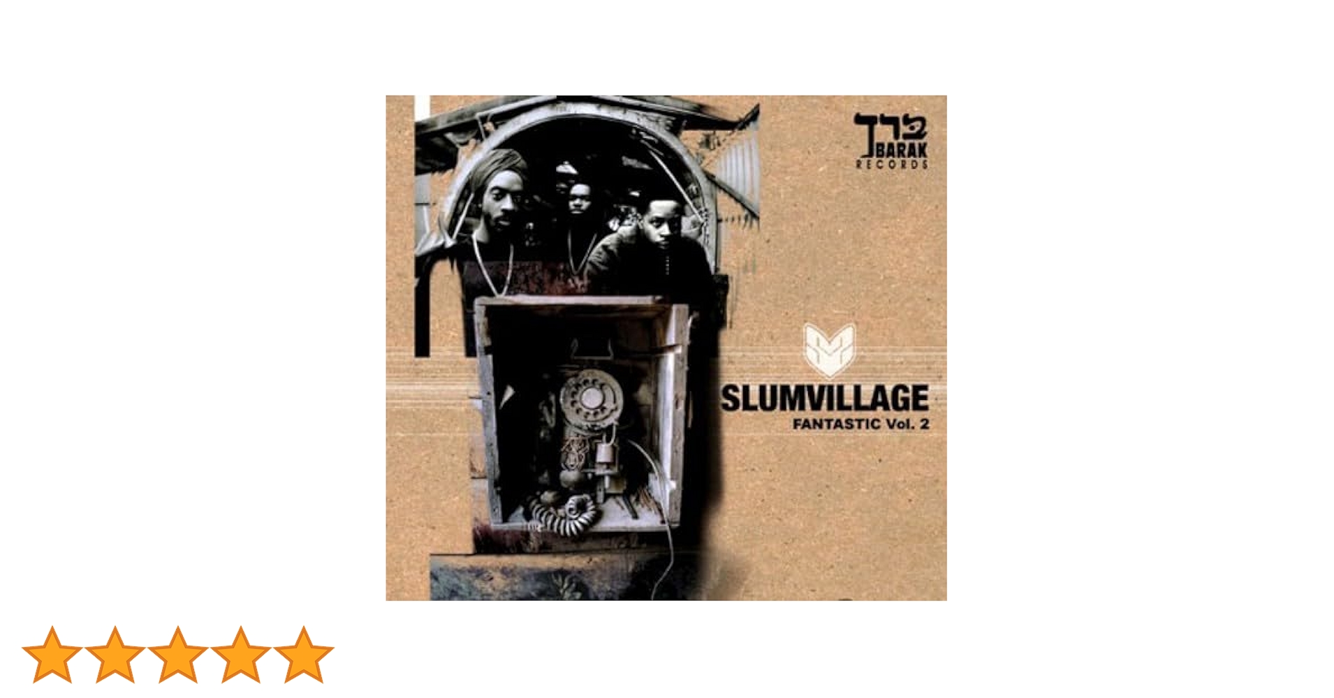 【3枚組USオリジナル】SLUM VILLAGE☆FANTASTIC Vol.2 Slum Village - Fantastic 2 - LP - Wax Trax Records
